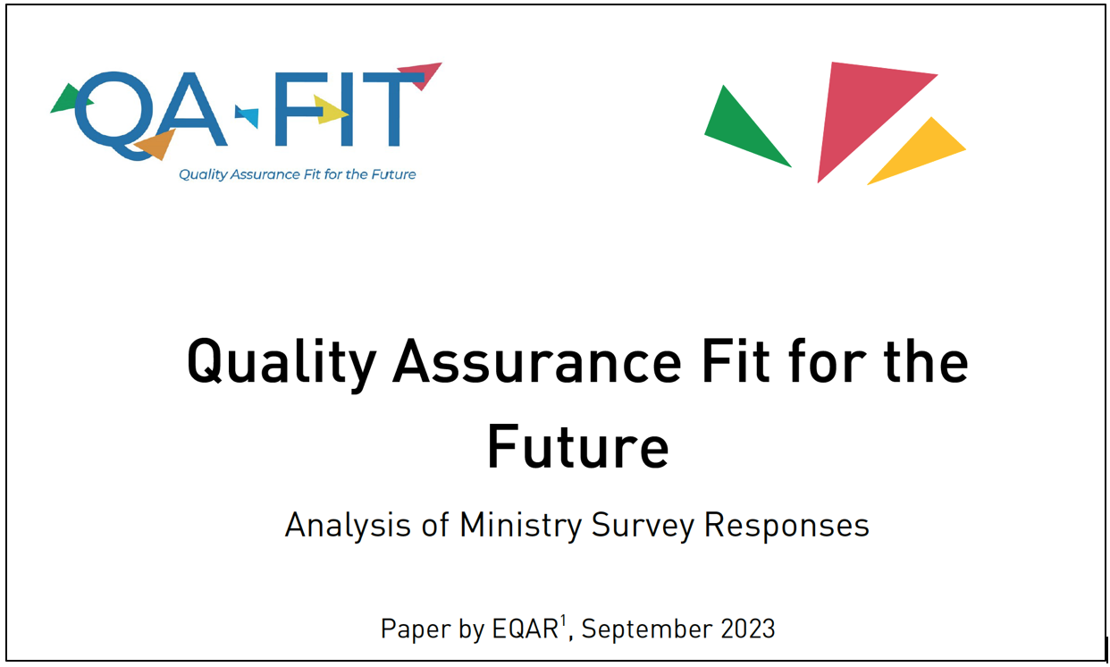 Quality Assurance Fit for the Future (QA-FIT) - EQAR